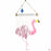 Blue Handiworks Glass Wind Chime - Glass Flamingo