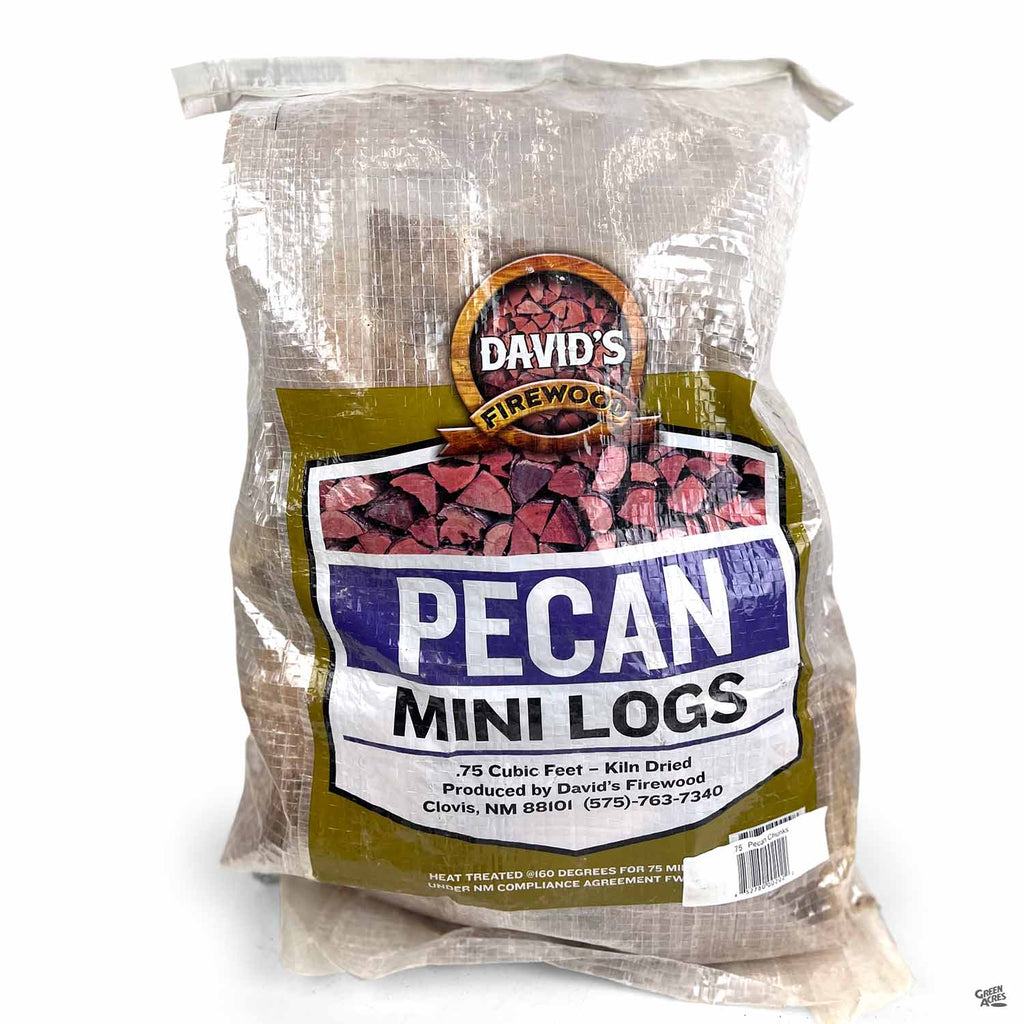 Pecan Mini Logs Firewood — Green Acres Nursery & Supply