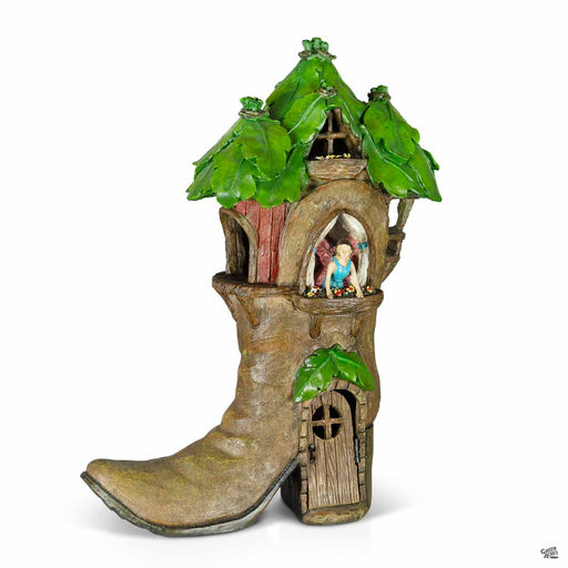 Fairy Garden Boot House Figurine