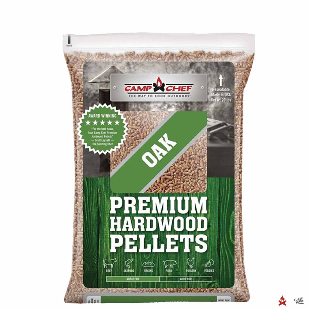 Camp Chef Premium Oak Hardwood Pellets Green Acres Nursery Supply