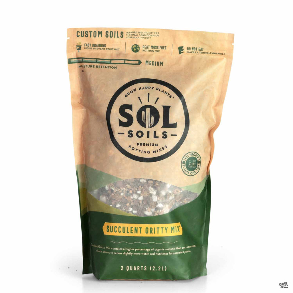 succulent soil for sale Sol Soils Succulent Gritty Mix — Green Acres Nursery & Supply