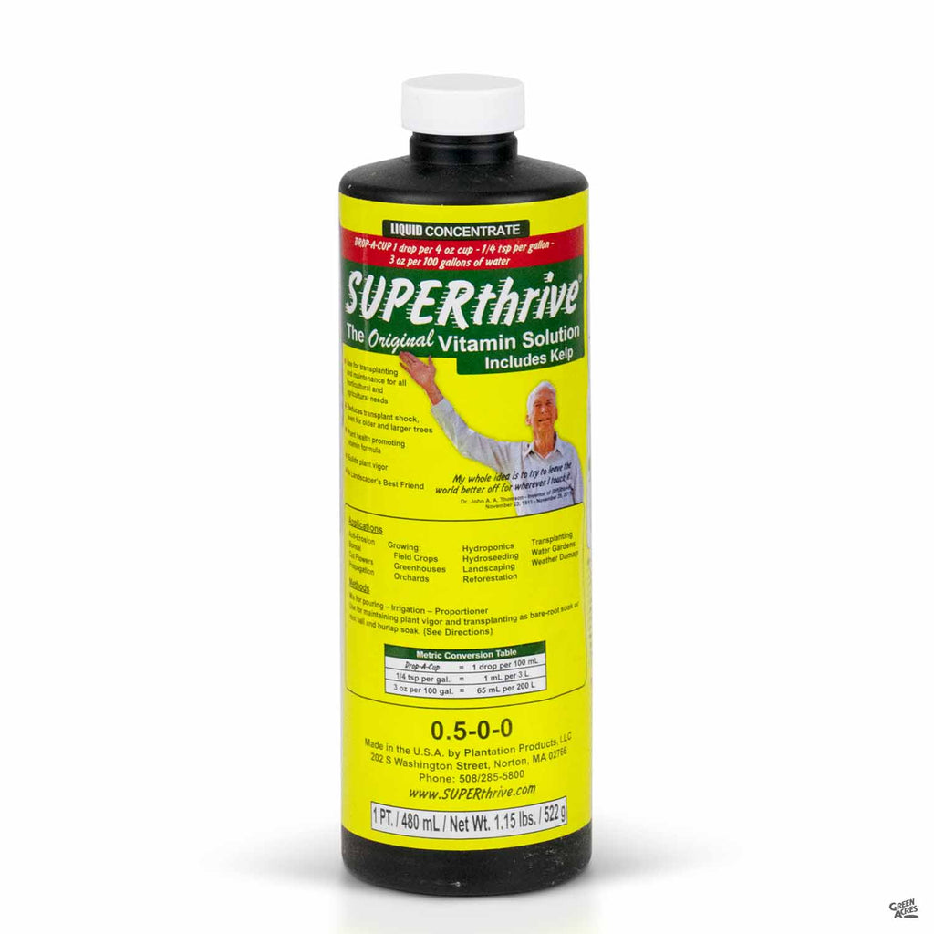 superthrive succulents SUPERthrive Vitamin Solution Concentrate — Green Acres Nursery & Supply