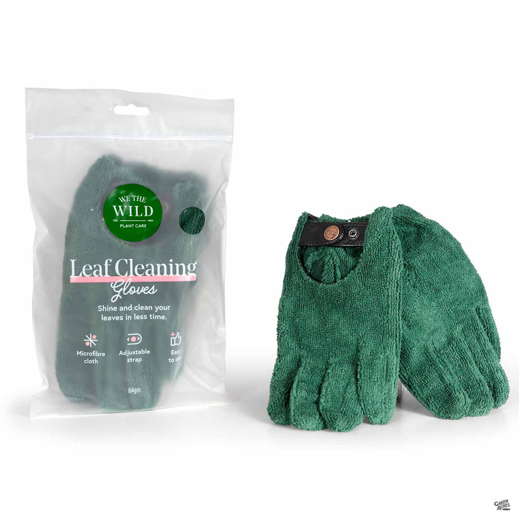 We the Wild Houseplant Leaf Cleaning Gloves