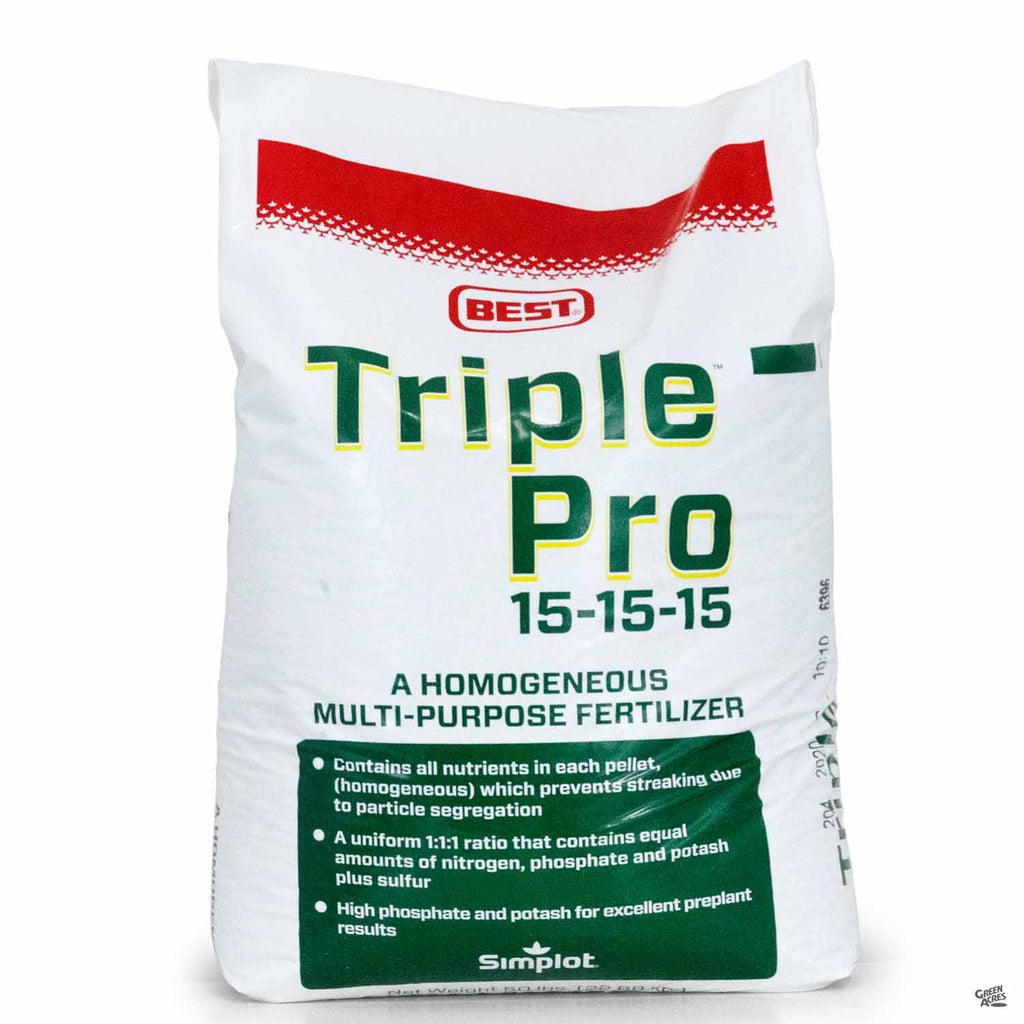 plant fertilizer 15 15 15 Best® Triple Pro 15-15-15 — Green Acres Nursery & Supply