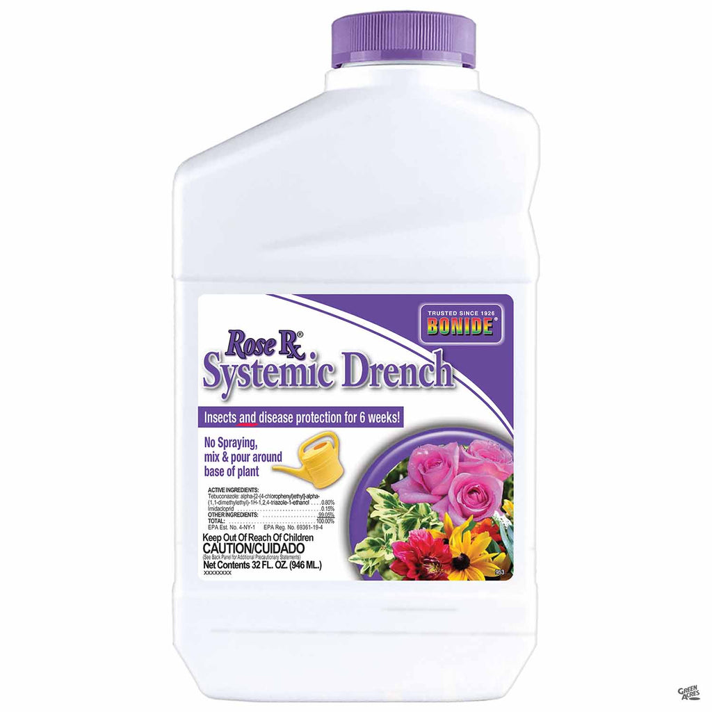 Bonide® Rose RX Systemic Drench 32 oz Concentrate — Green Acres Nursery