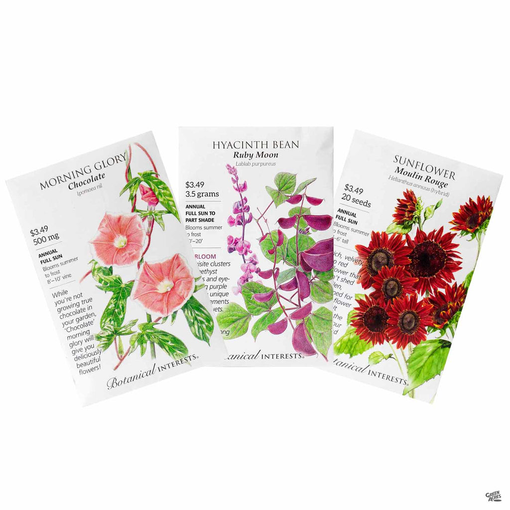 botanical garden seeds Botanical Interests® Flower Seeds — Green Acres Nursery & Supply