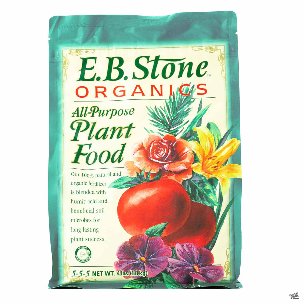 greenacres plant food center fertilizer E.B. Stone™ Organics All Purpose Plant Food — Green Acres Nursery & Supply