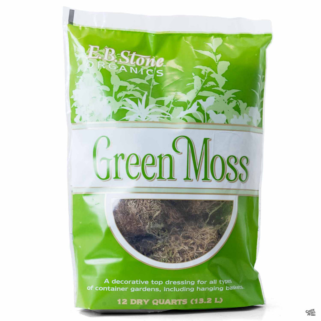 4 Quart Green Sphagnum Moss