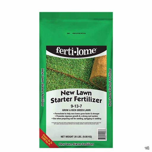 Fertilome New Lawn Starter Fertilizer 20 pounds