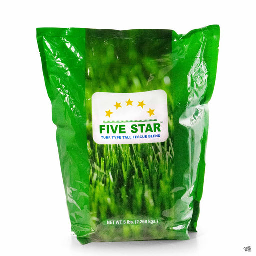 Five Star Turf Type Tall Fescue Blend Grass Seed 5 pound