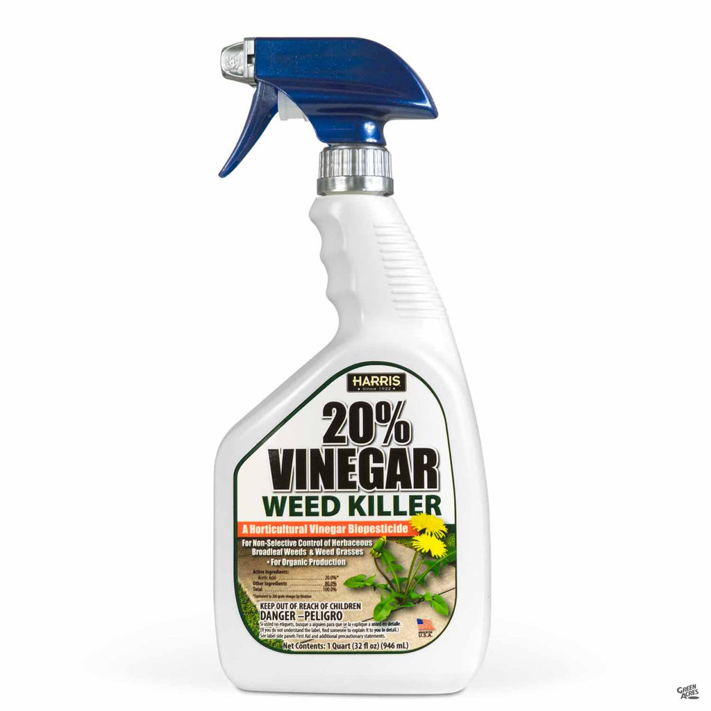 vinegar-based organic herbicides Harris® 20% Vinegar Weed Killer RTU — Green Acres Nursery & Supply