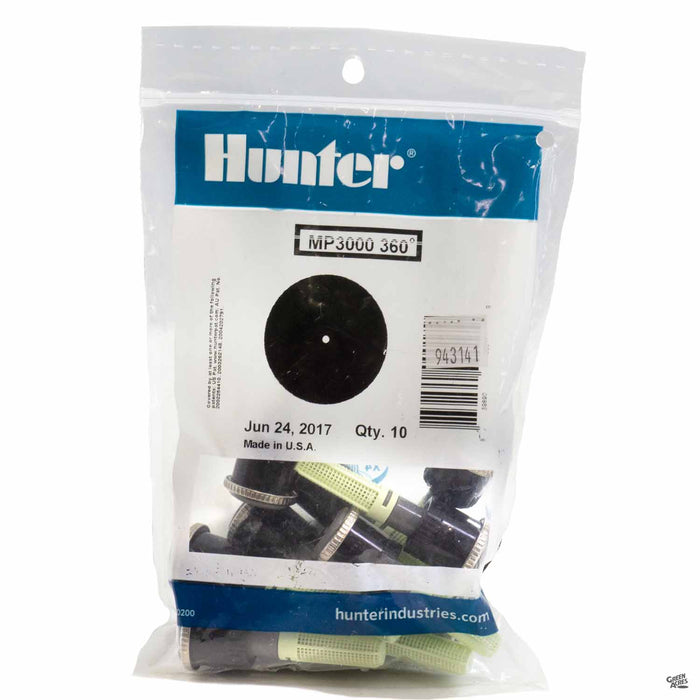 Hunter M P Rotators 3000 Series, 360 degrees, 10 pack