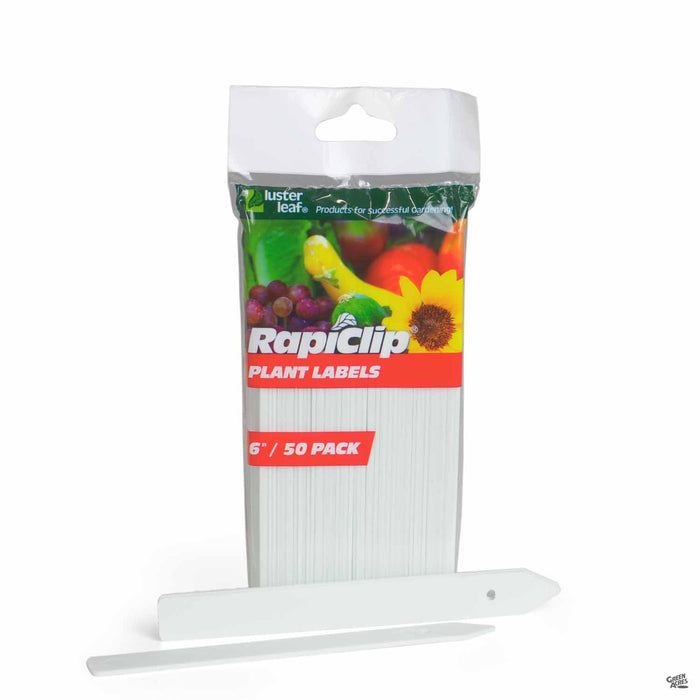RapiClip Plant Labels 6 inch, 50 pack