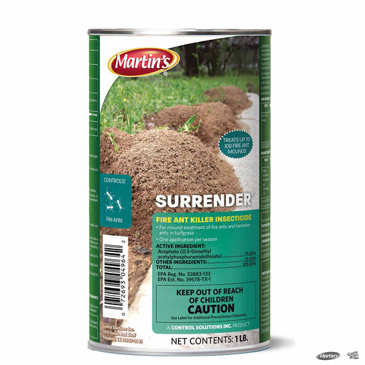 Martins Surrender Fire Ant Killer 1 pound