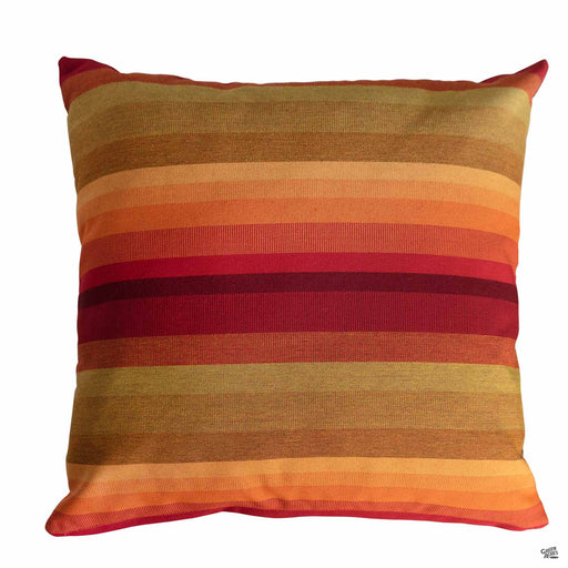 Pillow in Astoria Sunset (Horizontal Stripes)