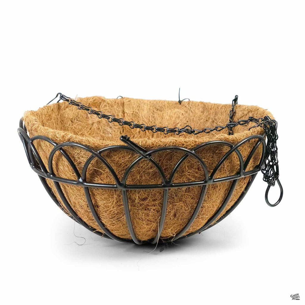 abari caged hanging planter Greenbrier Hanging Basket — Green Acres Nursery & Supply