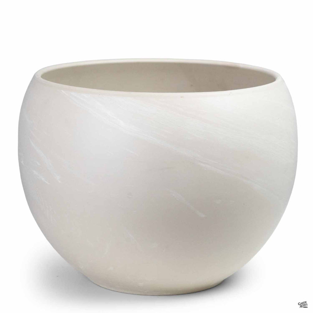 granite plant pot Luna Sphere Granite Clay Pot — Green Acres Nursery & Supply