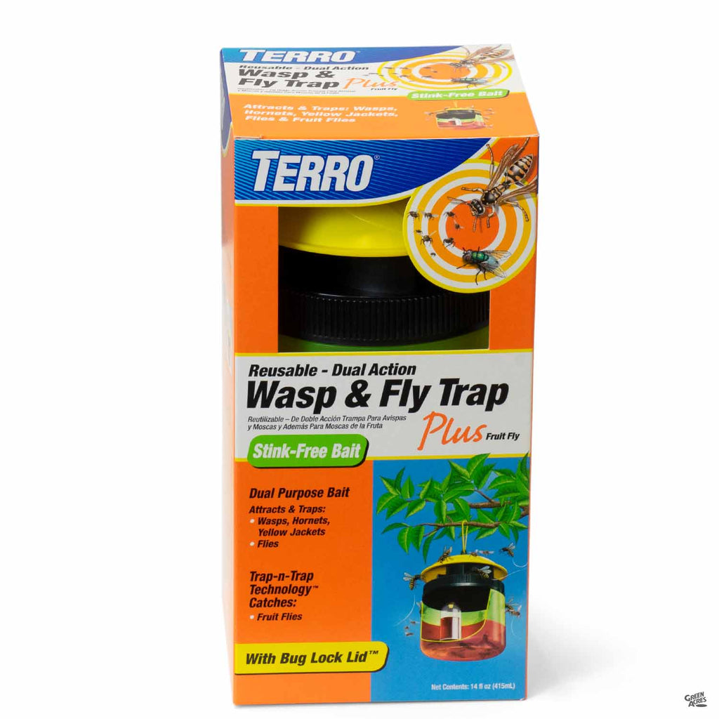 Terro Outdoor Reusable Wasp and Fly Trap Bait Refill, 14 oz