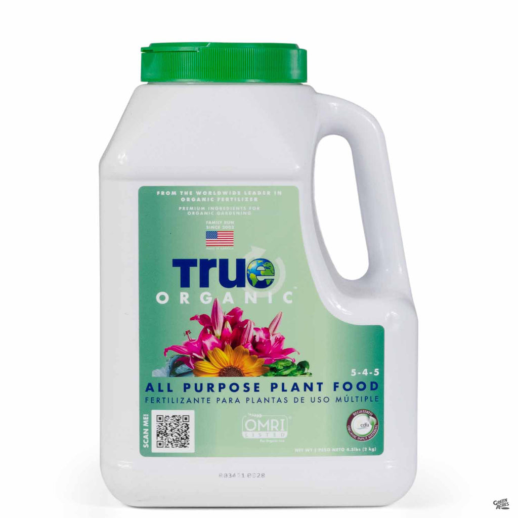 True Organic™ All Purpose Plant Food — Green Acres Nursery & Supply
