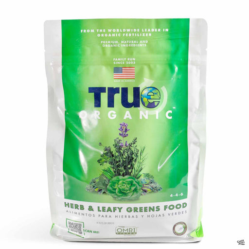 True Organic Herb and Leafy Greens Food 4 pounds
