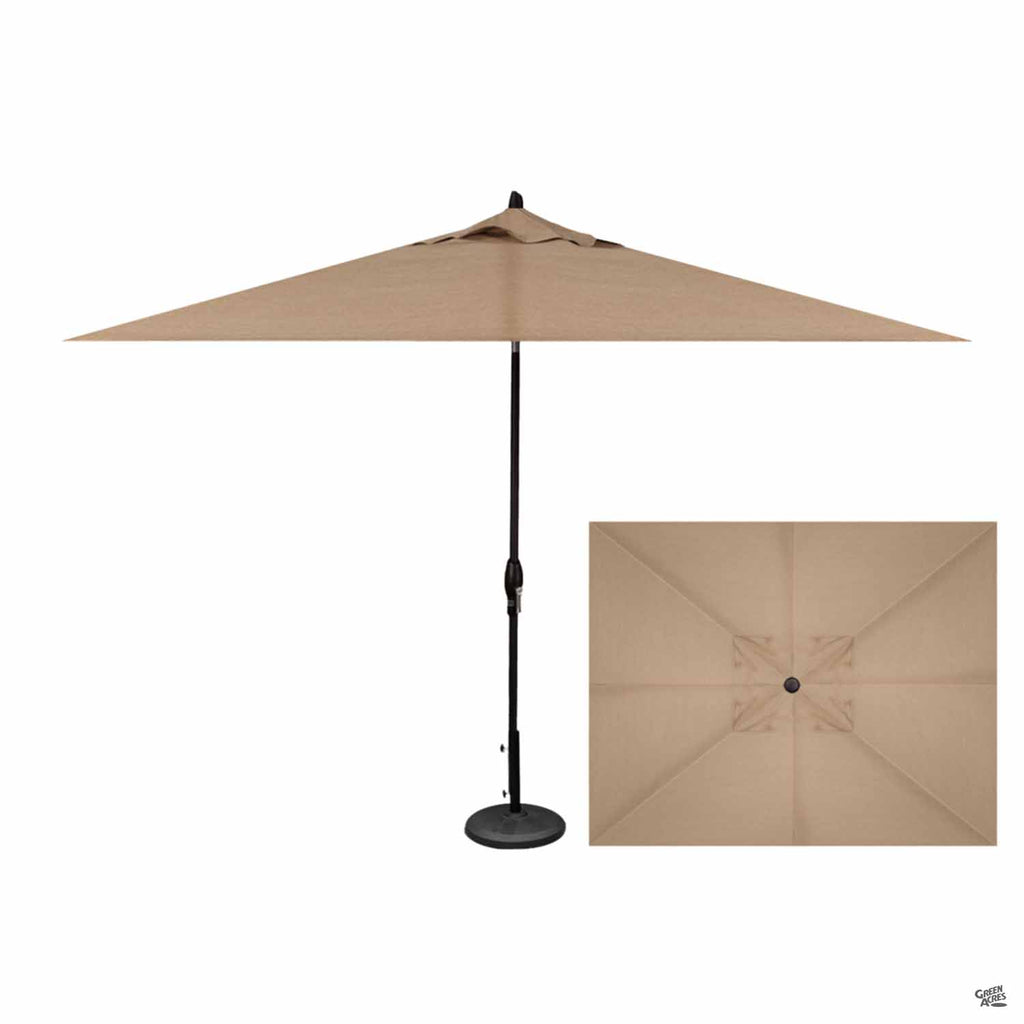 Market 8' x 10' Auto Tilt Umbrella — Green Acres Nursery & Supply
