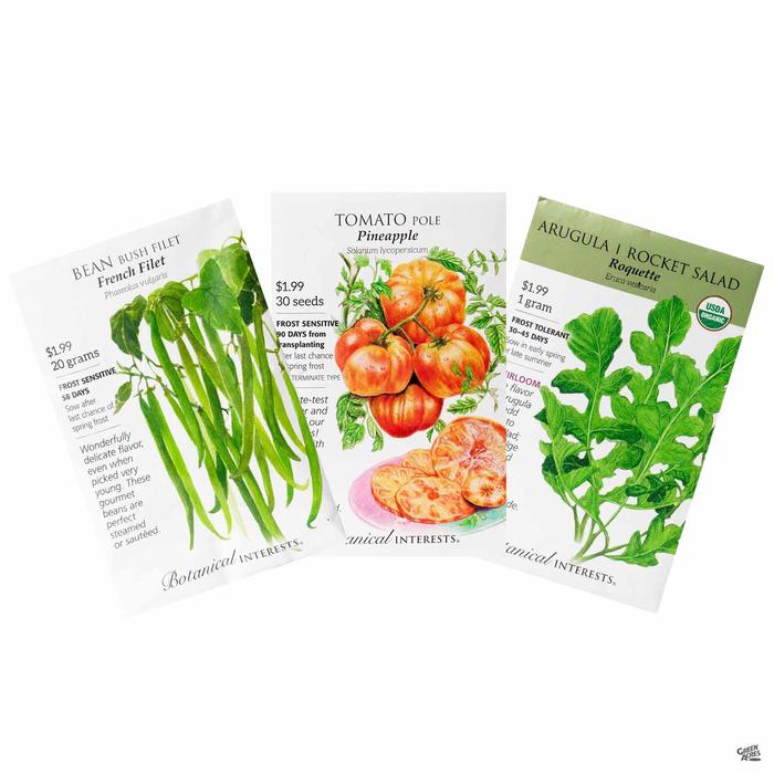 Botanical Interest seed packets