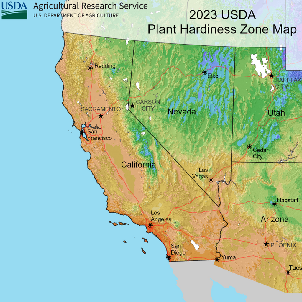 Usda Ars Map Understanding USDA Plant Hardiness Zones — Green Acres Nursery & Supply