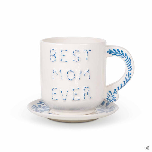 Best Mom Ever Mug Planter 6 inch