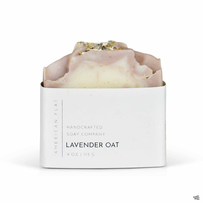 American Flat Soap Company Lavender Oat Soap