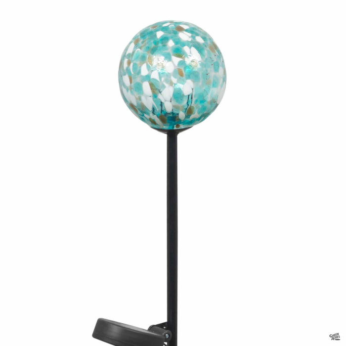 Solar Orb Stake Turquoise