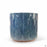 Cascades Cylinder Pot Blue 9.5 inch diameter x 8.75 inches tall