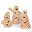 Ceramic Trick O Treat Ghosts