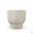 Mahana Pedestal Planter White 17.25 inch diameter x 15.75 inches tall
