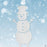 Snowman Metal Holiday Garden Stake
