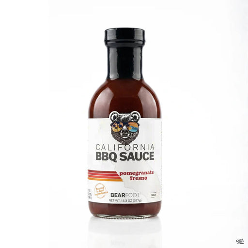 Bearfoot Pomegranate Fresno BBQ Sauce 13.3 ounce