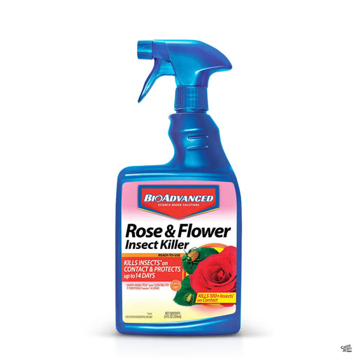 BioAdvanced Rose and Flower Insect Killer 24 ounce Ready to Use