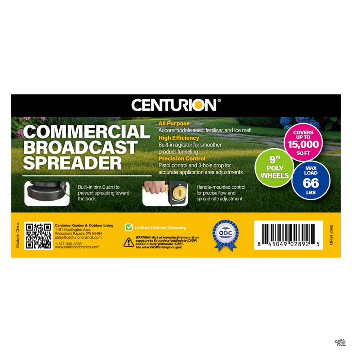 Commercial Broadcast Spreader