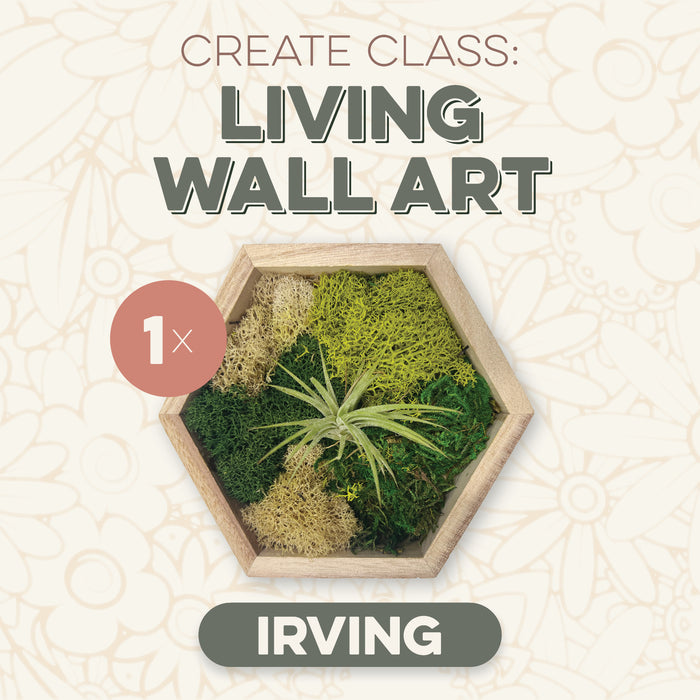 Create Class Living Wall Art in Irving