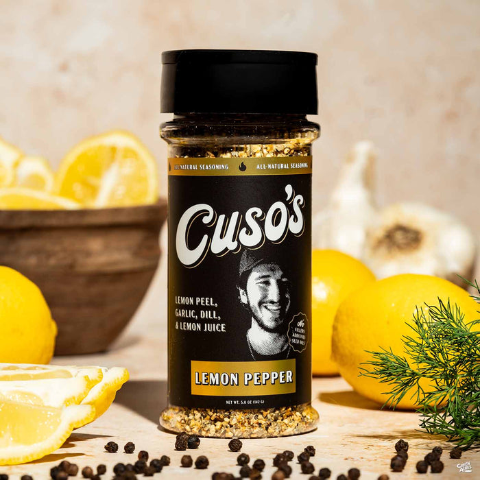 Cusos Lemon Pepper Seasoning 5 ounce