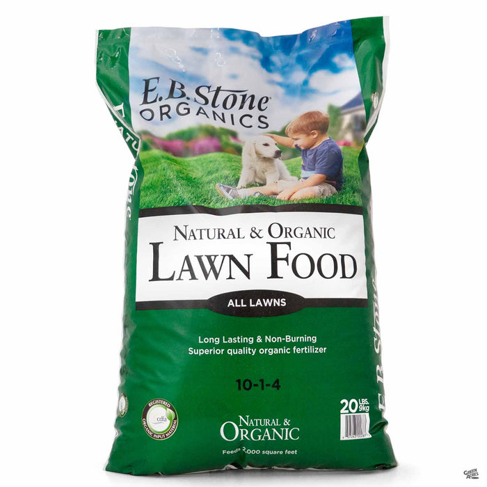 E.B. Stone Organics Natural and Organic Lawn Food, 20 pounds