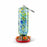 Blue Wave Decorative Glass Hummingbird Feeder
