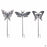 Metal Butterfly Garden Stake