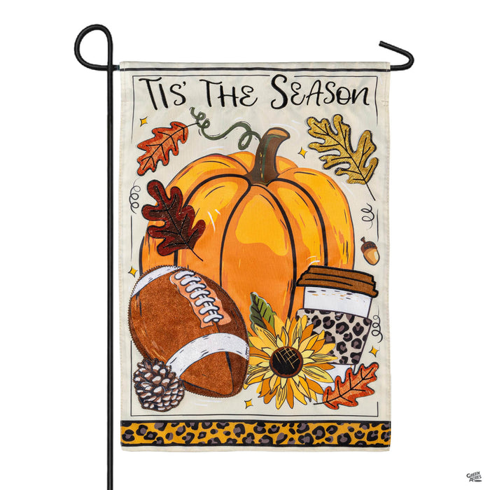 Tis The Season Fall Garden Flag