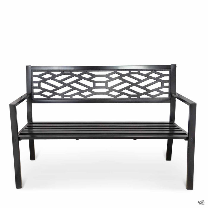 Fretwork Garden Bench