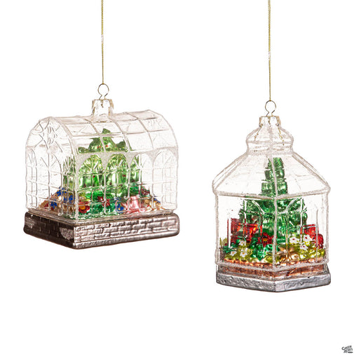 Greenhouse Glass Ornament