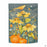 Yellow Finch and Sunflower Suede Garden Flag