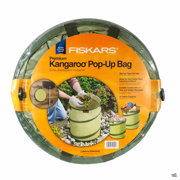 Fiskars Kangaroo Pop Up Garden Bag 10 gallon capacity