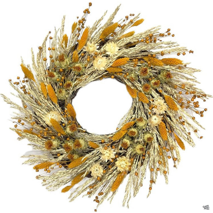 Copper Fields Wreath 18 inch