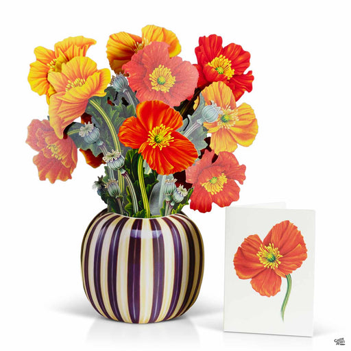 French Poppies Card