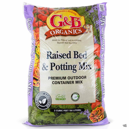 G and B Organics Raised Bed and Potting Mix 2 cubic feet